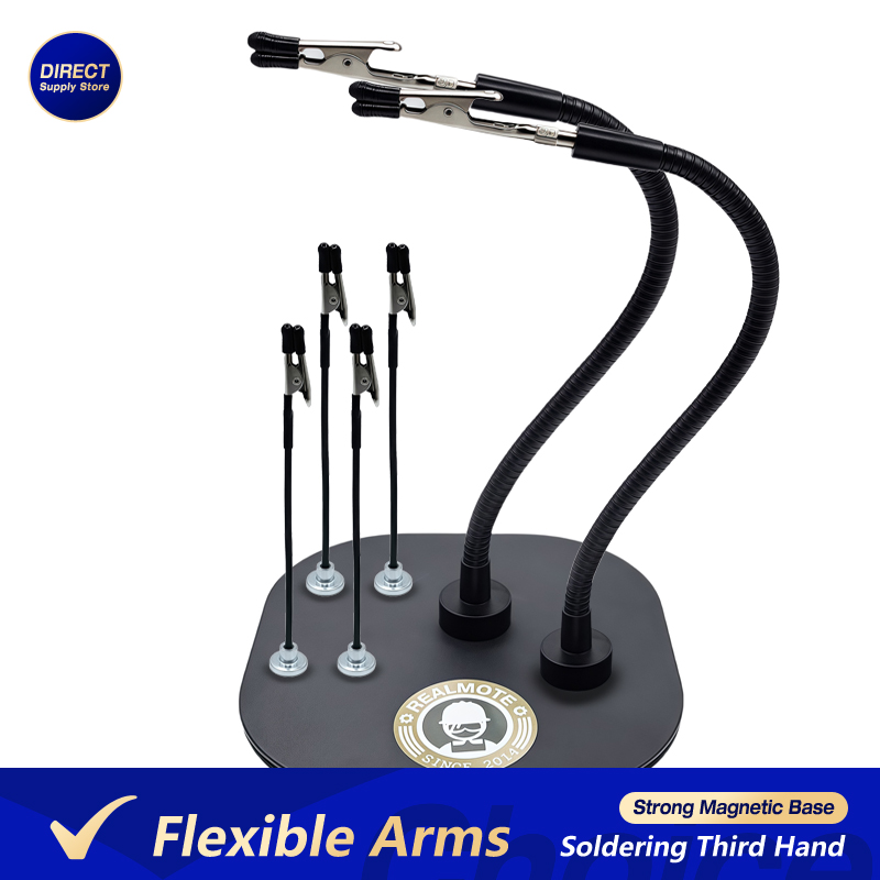 Pcb Holder Clamp - 강력한 자기 베이스가 있는 납땜 세