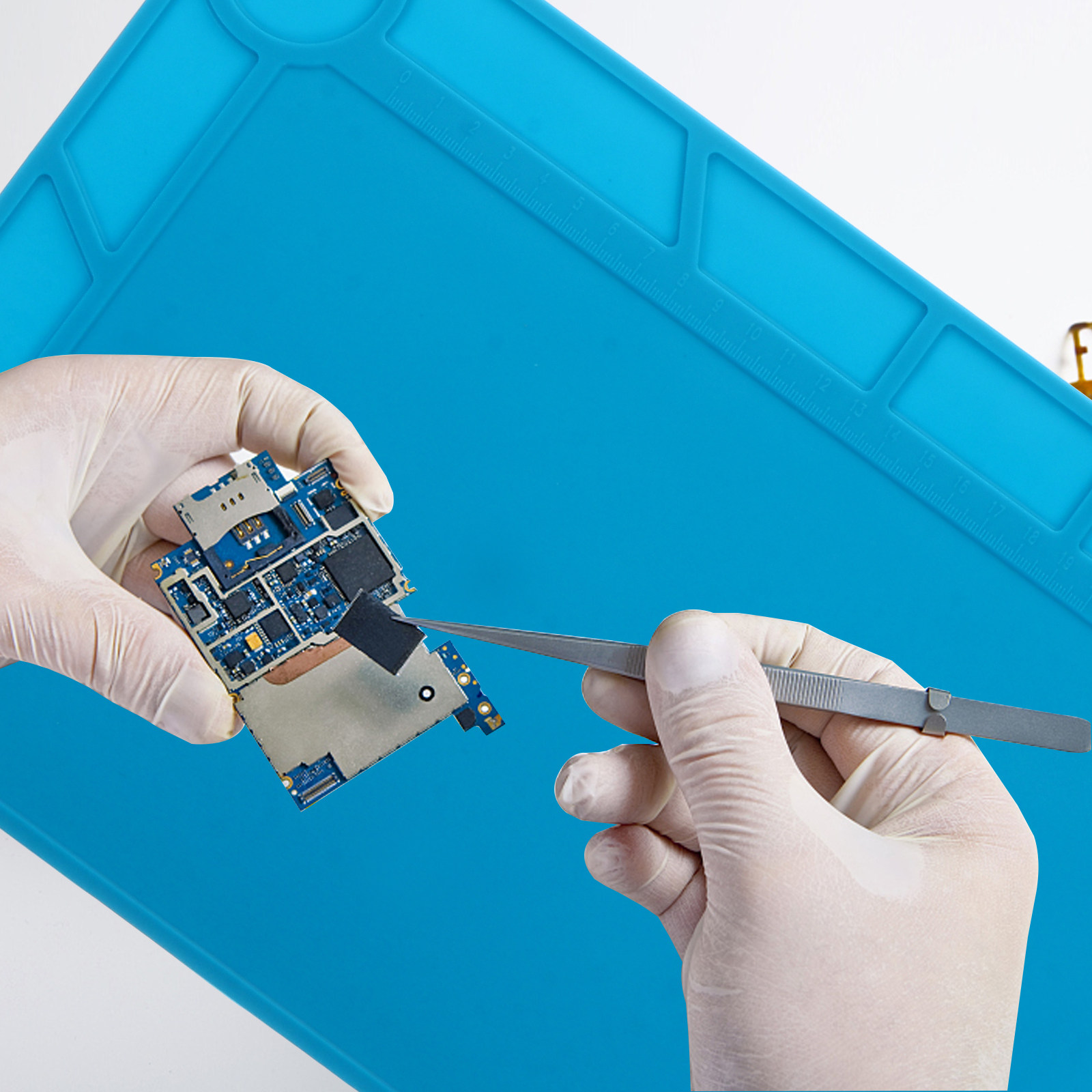 내열성 실리콘 작업 매트 전자기기 수리 스테이션 대형  - Electronics Repair Workstation 리뷰 및 가격