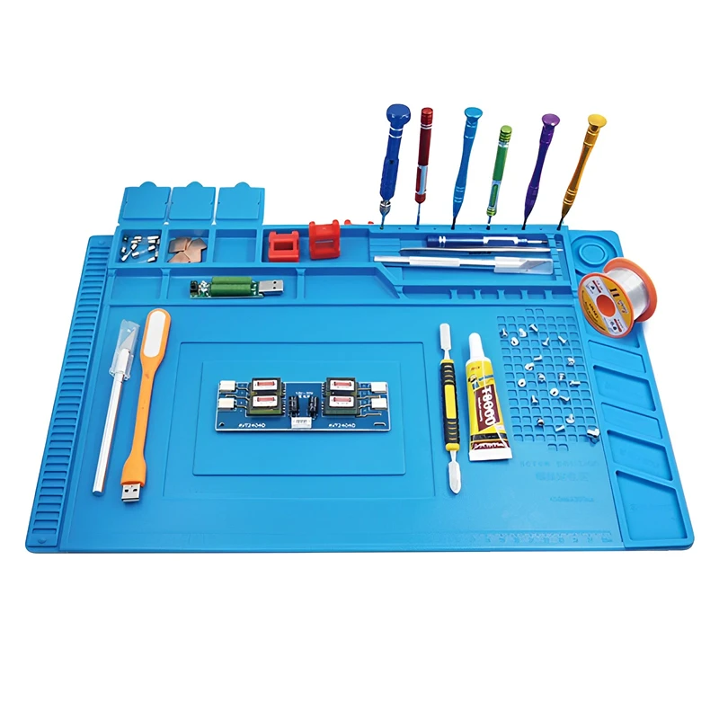 실리콘 납땜 매트 ESD 정전기 방지 단열 마더보드,  - Electronics Repair Workstation 리뷰 및 가격